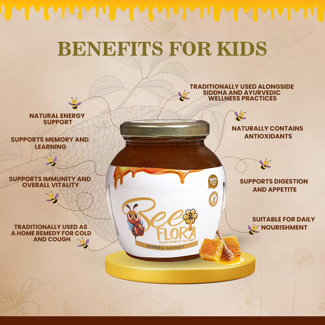 Kombu Honey - Best Suited for Kids - Wild Tiny Bee