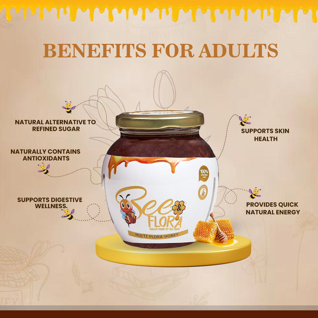 Farm Indian Bee - For Sweet Honey Lovers - Smooth & Light Honey